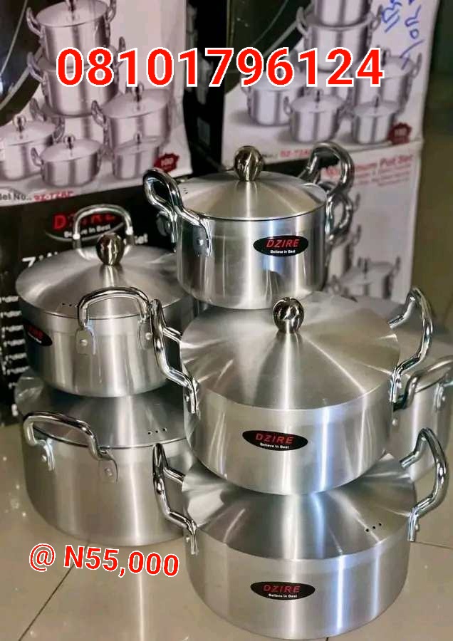 Stainless steel pots